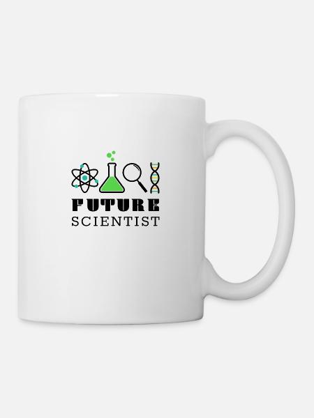 Future Scientist color - Tasse - Weiß
