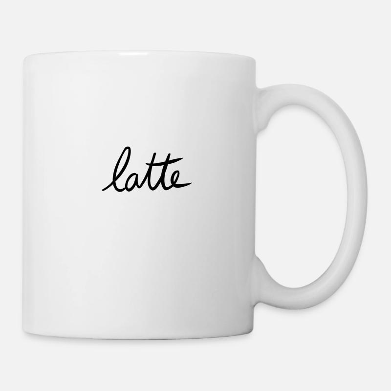 Latte / Cute Coffee Dates - Mug blanc - blanc