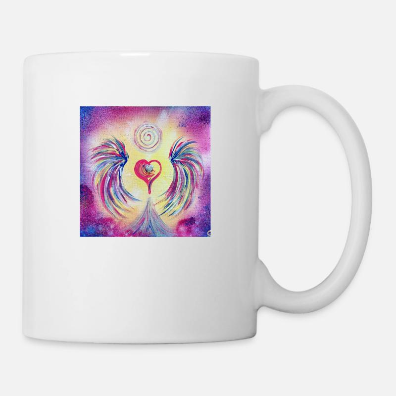 Le cœur de la diversité - Mug blanc - blanc