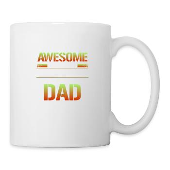 Papa génial ma fille est une idée cadeau géniale - Mug blanc - blanc - Droite