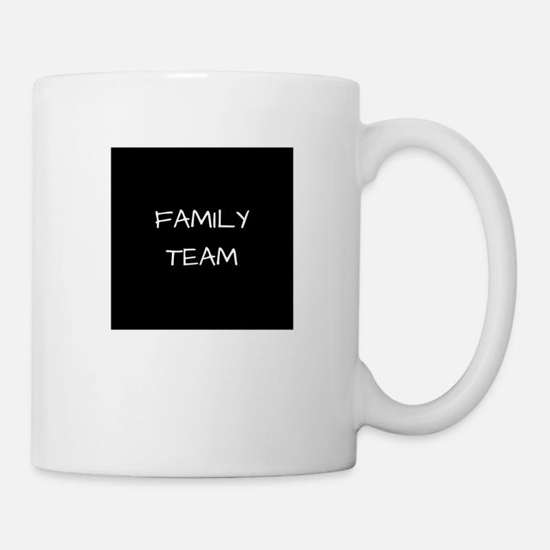 FAMILY TEAM - Tasse - Weiß