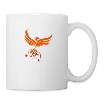 Ägypten Symbol Phönix Geschenkidee - Tasse - Weiß - Rechts
