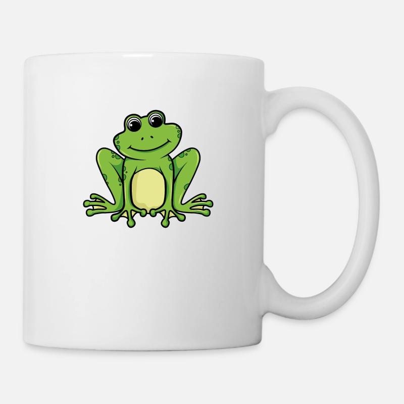grenouille - Mug blanc - blanc