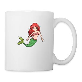Sirène - Mug blanc - blanc - Droite