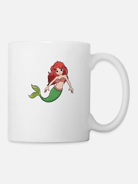 Mermaid - Mug - white