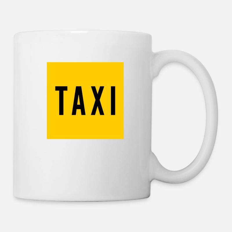 taxi - Mug - white