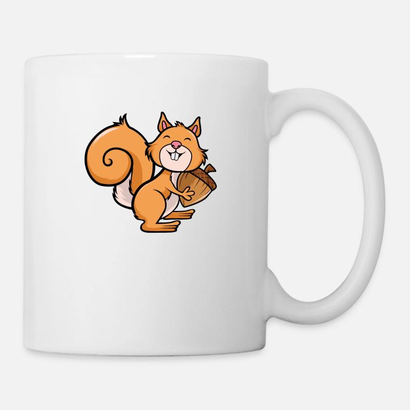 écureuil - Mug blanc - blanc