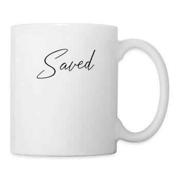 sauvé Jésus-Christ sauvé Dieu - Mug blanc - blanc - Droite