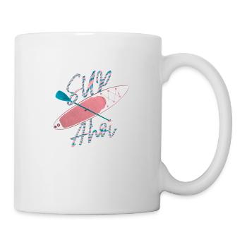 Stand up paddle | SUP | Paddleboard - Mug blanc - blanc - Droite