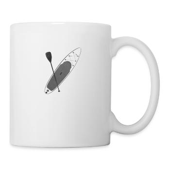 Stand up paddle | SUP | Paddleboard - Mug blanc - blanc - Droite