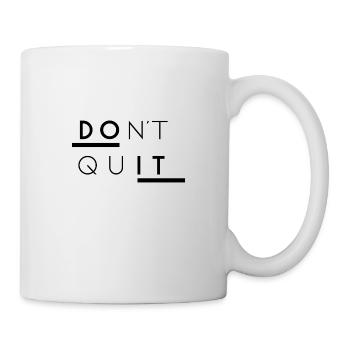 Do It Motivation - Tasse - Weiß - Rechts