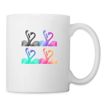 Flamingo Flamingos Color - Mug - white - Right