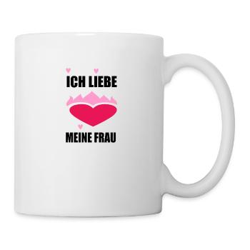 J'aime ma femme - Mug blanc - blanc - Droite