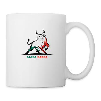 ALEFA BAREA - Mug blanc - blanc - Droite
