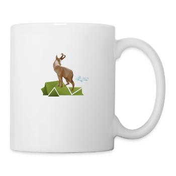Chamois on meadow - Mug - white - Right