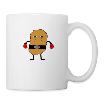 Chicken Nugget - Tasse - Weiß - Rechts