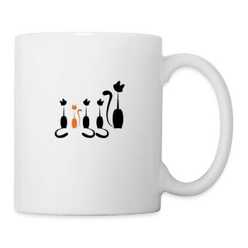 Cats design - Mug - white - Right