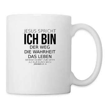 Jesus is the Way Evangelistist T-Shirt - Mug - white - Right