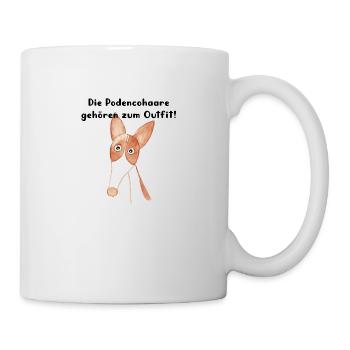 Podencohaare Outfit 2 - Tasse - Weiß - Rechts