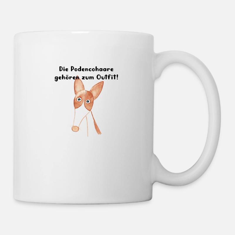 Podencohaare Outfit 2 - Tasse - Weiß