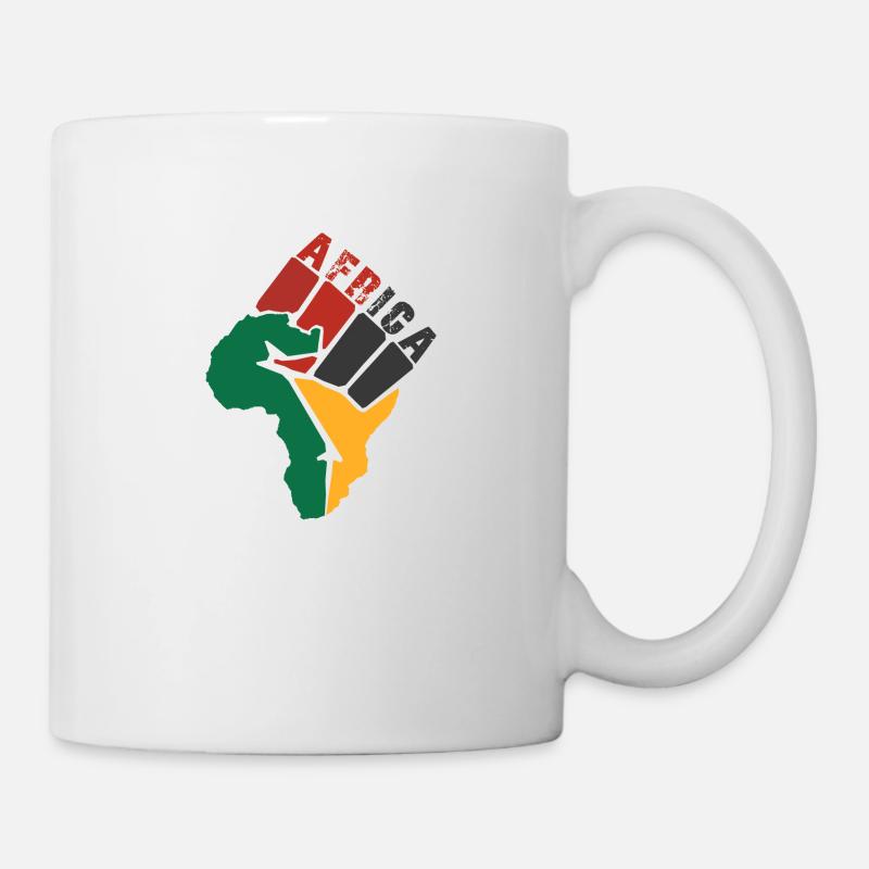 Afrika - Tasse - Weiß