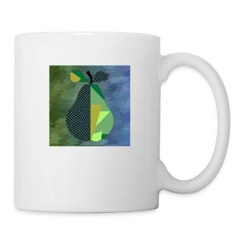 Birne - Tasse - Weiß - Rechts