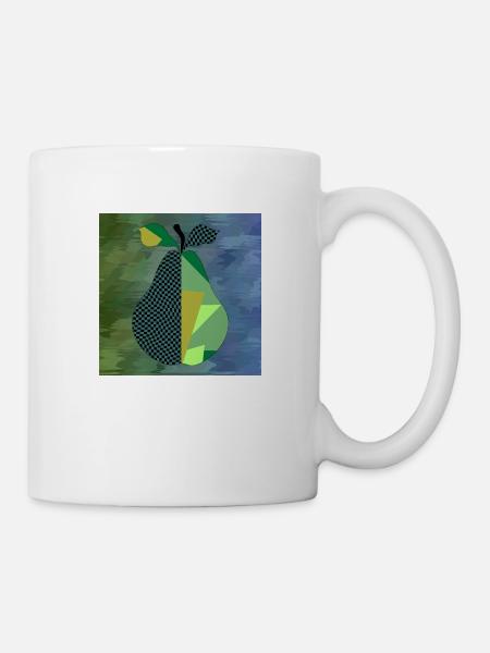 Birne - Tasse - Weiß