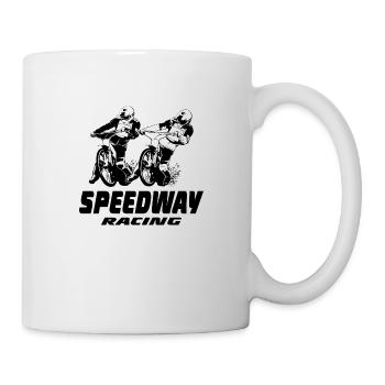 Motorcycle Speedway Racer - Tasse - Weiß - Rechts