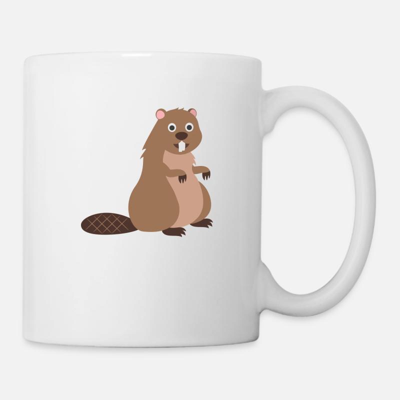 Biber - Tasse - Weiß