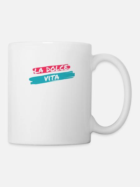 LA DOLCE VITA - Mug blanc - blanc