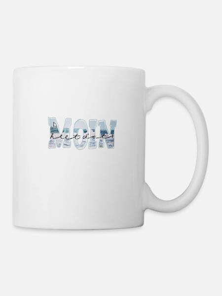 Moin Meer - Tasse - Weiß