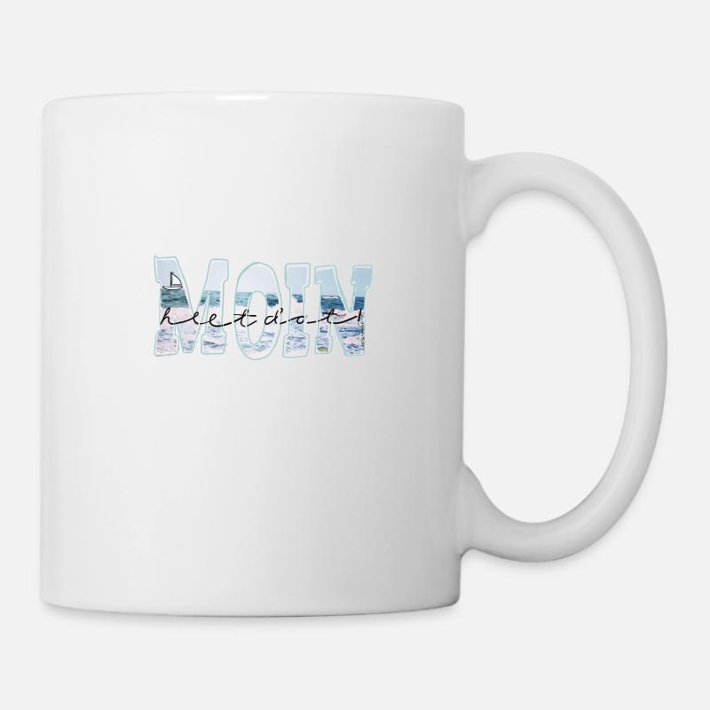Moin Meer - Tasse - Weiß