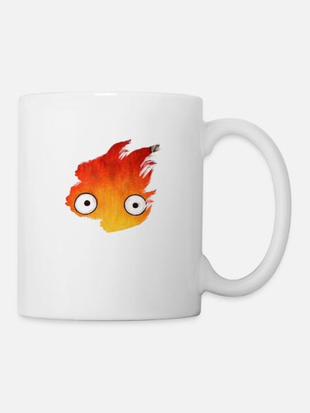 Calcifer - Howl’s Moving Castle - Mug blanc - blanc