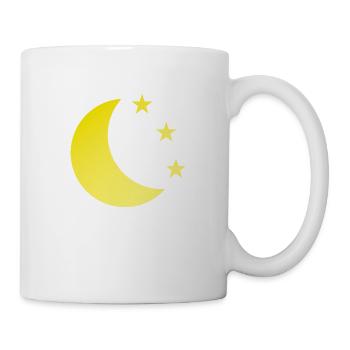 Mond - Tasse - Weiß - Rechts