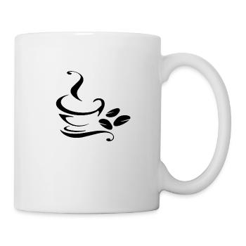 tasse java - Mug blanc - blanc - Droite