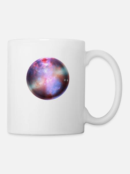 A colorful planet - Mug - white