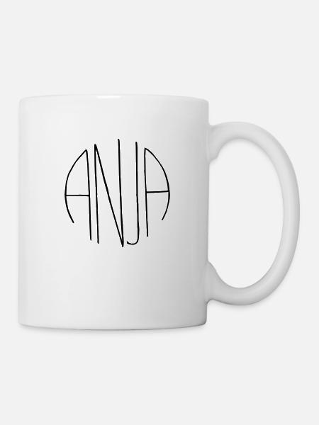 Anja Geschenk - Tasse - Weiß