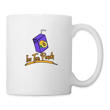 Ice tea peach - idée cadeau - Mug blanc - blanc - Droite