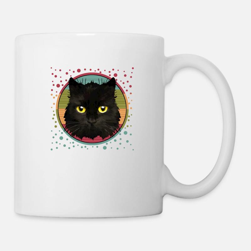 Katze - Tasse - Weiß