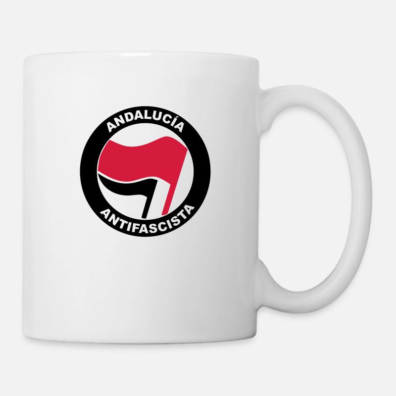 antifa Andalousie - Mug blanc - blanc