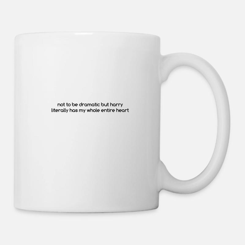 Pas pour être dramatique mais Harry .. - Mug blanc - blanc