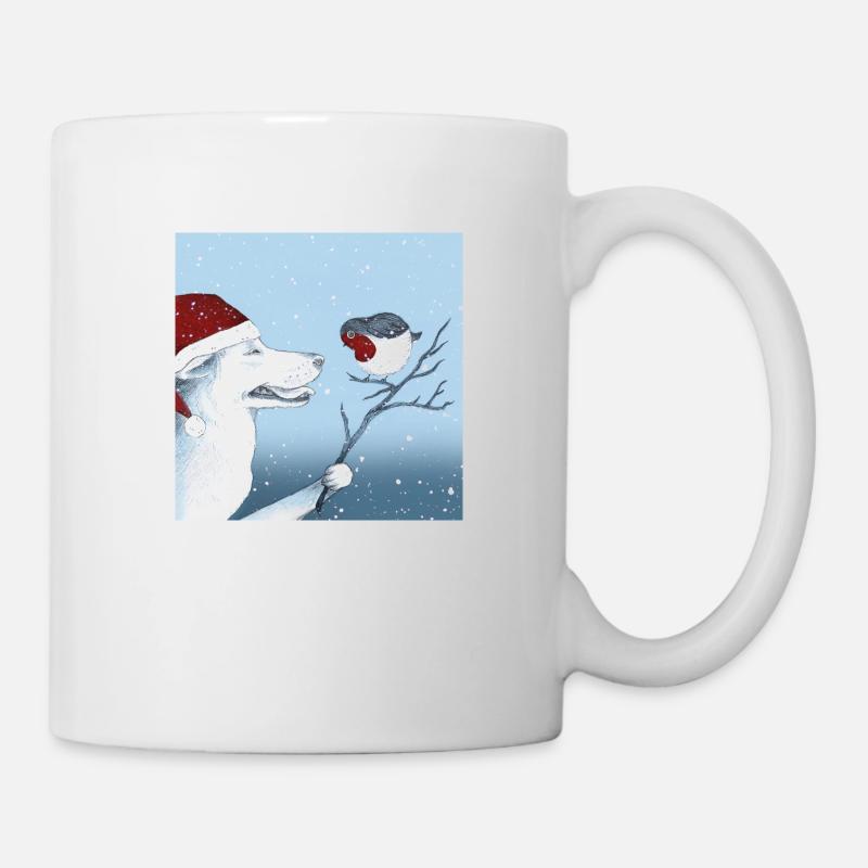 Winter idyll - Mug - white