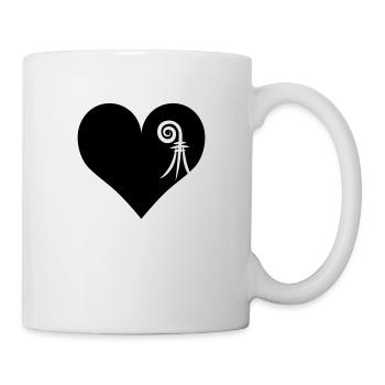 HERZ BASEL - Tasse - Weiß - Rechts