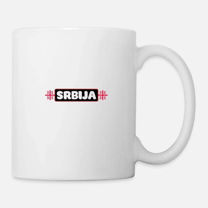 Srbija Serbie Serbie - Mug blanc - blanc