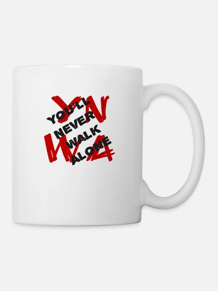 YNWA - Tasse - Weiß