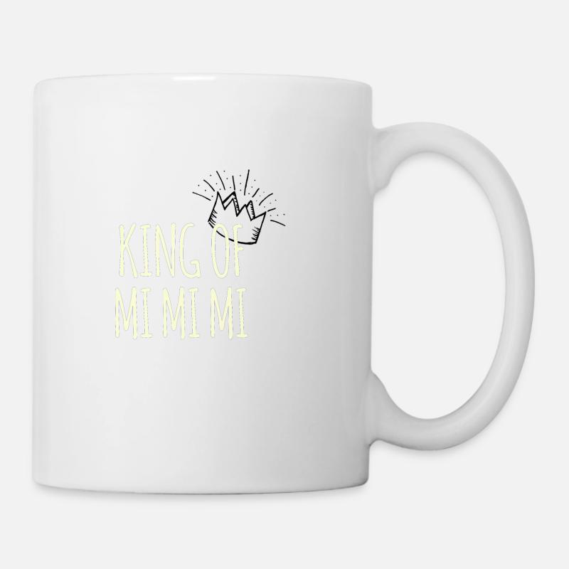 king of mimimi Funny whining humor - Mug - white