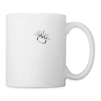 king of mimimi Funny whining humor - Mug - white - Right