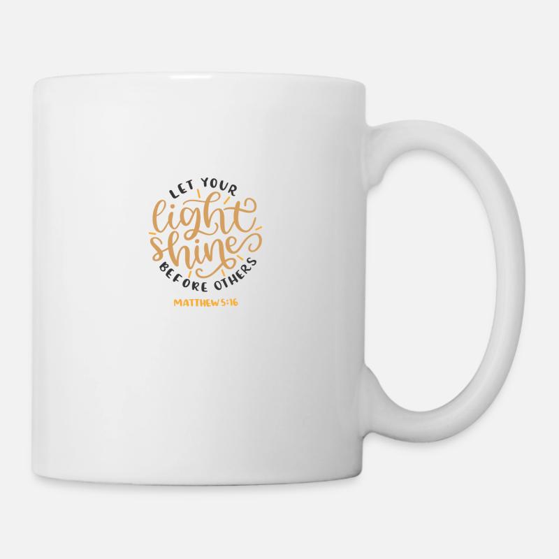 Matthews 5 16 6842 - Mug blanc - blanc