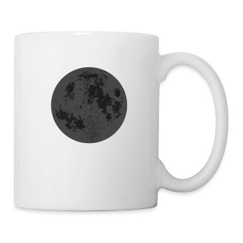 La lune Noire - Mug blanc - blanc - Droite