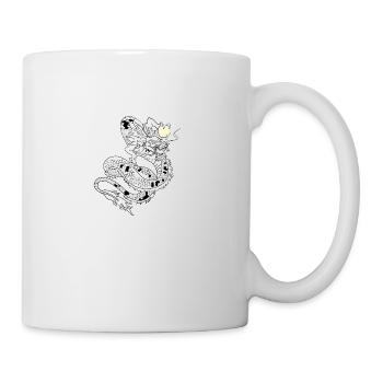 Classic Japanese Dragon - Mug - white - Right